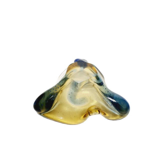 Czechoslovakian Vase by Hanna Machanovska for Mstisov Glassworks, 1960s For Sale - Image 9 of 11
