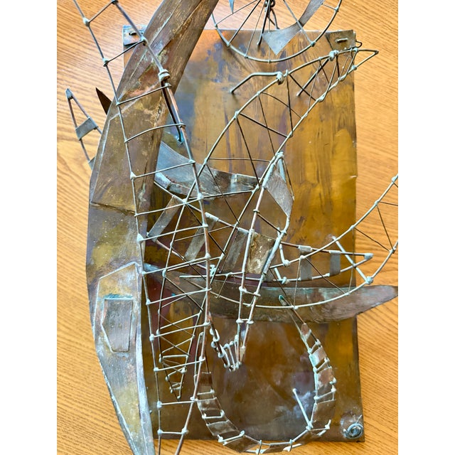 Mid-Century Modern 1960s Juan Luis Buñuel Kinetic Metal Sculpture Signed Brutalist Wire Assemblage Surrealist Art For Sale - Image 3 of 18