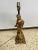 Antique French Louis XV Rococo Gold Cherub Lamp For Sale - Image 4 of 4