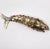 Bring a splash of coastal mid-century glamour to your bar cart with this striking vintage Mexican articulated fish bottle...