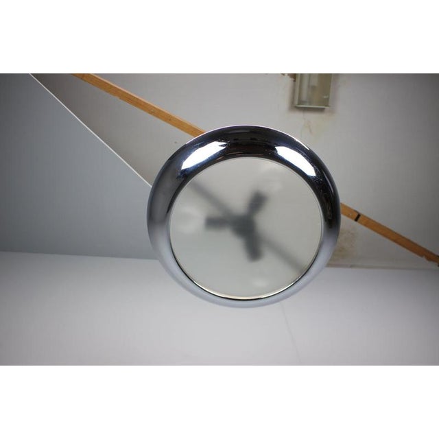 Bauhaus UFO Pendant Lamp attributed to Josef Hurka for Napako, Former Czechoslovakia, 1930s For Sale - Image 3 of 12
