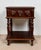 1930s Pair of Spanish Carved Wood Nightstands, 20th Century For Sale - Image 5 of 11