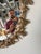 Silver 1960s Italian Hollywood Regency Gilt Carved Wood Wall Mirror For Sale - Image 8 of 12