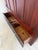 19th C. Walnut Cabinet With Scallop Trim American Primitive Armoire Closet For Sale - Image 14 of 16