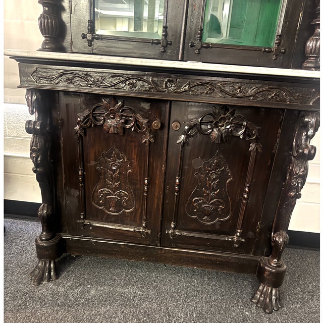 Late 19th Century Late 19th Century Renaissance Revival China Cabinet For Sale - Image 5 of 18