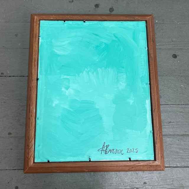 Contemporary Original Alexandra Brown Pop Daffodil Still Life Painting For Sale - Image 4 of 4