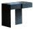 Medium Eternal Graphite W(hole) Console Desk by Majbele For Sale