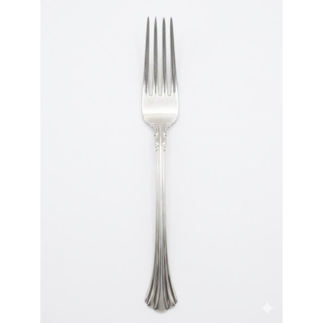 Reed & Barton Traditional Reed & Barton Sterling Silver Flatware Set - 5 pcs For Sale - Image 4 of 8