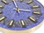 Modern German Blue Mosaic Wall Clock, 1950s For Sale - Image 15 of 18