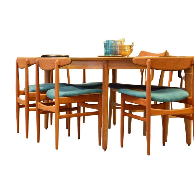 Danish Teak Dining Chairs by Knud Faerch, 1960s, Set of 4 For Sale - Image 9 of 18