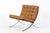 Mid-Century Modern Mid Century Brown Leather Barcelona Chair by Mies Van Der Rohe for Knoll, 1983 For Sale - Image 3 of 15