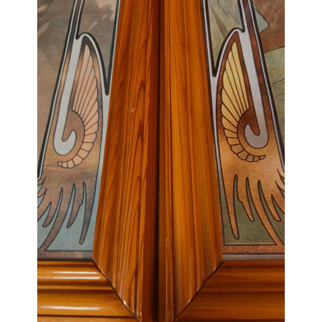 Alphonse Mucha, The Hours of the Day, 1970s, First Edition Archival Pigment Prints in Period Wood Frames, Set of 4 For Sale - Image 14 of 18
