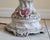 Mid-Century Italian Capodimonte-Style Floral Porcelain Table Lamps – Pair For Sale - Image 16 of 18