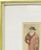 Mid-Century Modern Scholar Hand-Colored Signed Etching by Quintana Limited Edition 24/100 For Sale - Image 4 of 11
