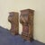 17th Century Italian Baroque Carved, Painted and Gilded Wood Wall Brackets, Set of 2 For Sale - Image 15 of 18
