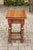 An Italian walnut side table from circa 1870, with dentil molding and turned base. Born in Italy during the third quarter...