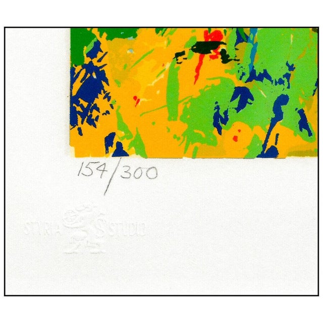 1970s 1970s Delacroix Tiger, LeRoy Neiman For Sale - Image 5 of 6