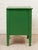 Mid 20th Century Emerald Faux Bamboo Nightstand For Sale - Image 9 of 12