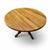 Oak Dining Table with Central Pedestal For Sale - Image 11 of 14
