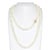Metal Diamond Akoya Pearl Necklace 14k Gold Certified For Sale - Image 7 of 14