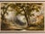 Warren Clarke Original 1989 Oil Painting Woodland Sheep Landscape in Ornate Frame For Sale - Image 13 of 14