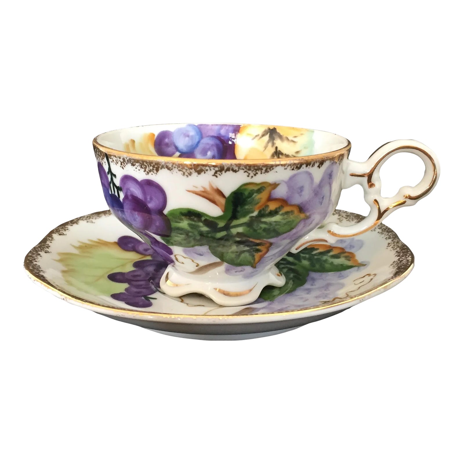 ヴィンテージ　カップボード　grape bunch ヴィンテージカップボードgrape bunch