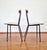 Metal Set of Mid-Century Dining Chairs, Italy, 1960s For Sale - Image 7 of 10