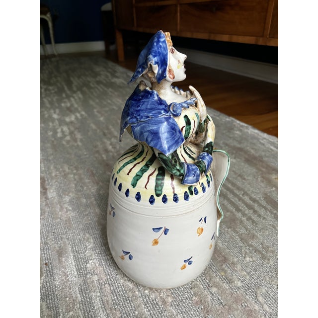 Italian Glazed Terra Cotta Figures by Global Views, Mid-Century For Sale In Philadelphia - Image 6 of 12