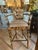 Brown 1980s Lacquered Coconut Shell Bar Stools, Set of 3 For Sale - Image 8 of 16