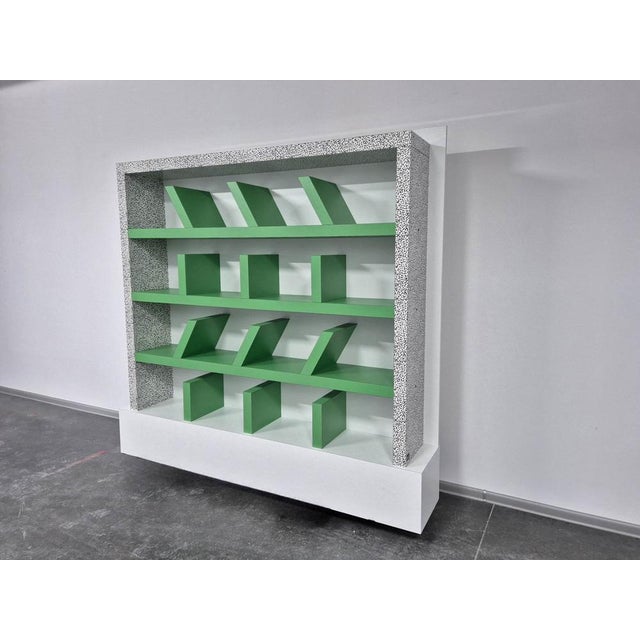 Suvretta Bookcase by Ettore Sottsass for Memphis Milan, 1981 General in excellent condition. Only small, minor scratches...