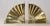 Mid-Century Modern 1950s Hollywood Regency Solid Polished Brass Bookends Asian Fan Shaped For Sale - Image 3 of 13