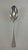 1980s Silver Serving Spoon & Fork, Feather Edge - a Pair For Sale - Image 10 of 13