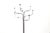 Mid-Century Modern 1960s Fritz Hansen Chrome Coat Tree Designed by Sidse Verner For Sale - Image 3 of 3