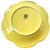 2000 - 2009 Set of 3 New Yellow Bordallo Pinheiro Discontinued 9" Cabbage Luncheon Plates After Dodie Thayer For Sale - Image 5 of 6