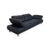 Blue Leather Rivoli Three-Seater and Two-Seater Sofas with Manual Function from Koinor, Set of 2 For Sale - Image 10 of 18