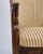 Wood Ear Flap Chair in Rosewood and Striped Fabric, 1930s For Sale - Image 7 of 10