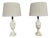 Vintage Marble Table Lamps, 1920, Set of 2 For Sale