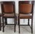 Brown Early 19th Century English Oak Chairs With Leather Seats For Sale - Image 8 of 11