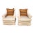 Robb & Stucky Lounge Armchairs Pair For Sale