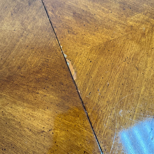 Double Pedestal Extension Dining Table For Sale - Image 12 of 12