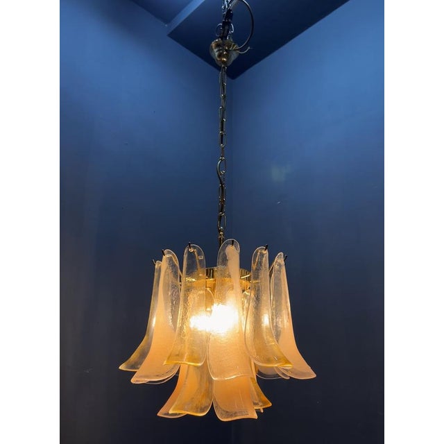 Murano Glass Petals Chandelier from La Murrina, Italy, 1980s For Sale - Image 4 of 10
