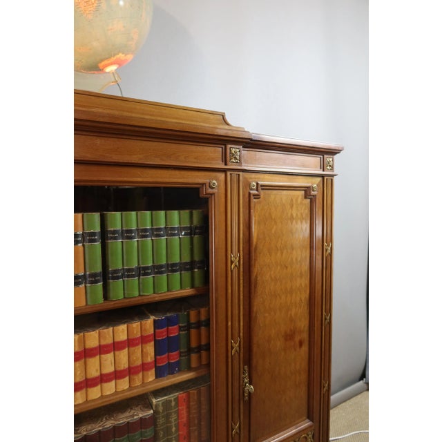 Napoleon III Library in Wood, in Very Good conditions. Designed before 1890 This piece has an attribution mark, I am sure...