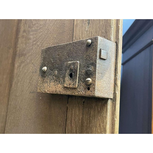 18th Century Oak 4-Door Buffet For Sale - Image 10 of 15