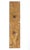 Pair of Vintage Commercial 15 In. Brass Door Pulls For Sale - Image 4 of 4