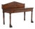 19th Century English Regency Mahogany Serving Table For Sale