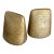 Mid Century Modern Ben Seibel Jenfredware Textured Wedge Bookends Vintage MCM For Sale