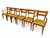 Wood 1950s Heywood Wakefield 13 Piece Dining Set- Original Finish- Dog Biscuit For Sale - Image 7 of 18