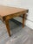Vintage Mid Century Modern 84 Inch Solid Oak Bench For Sale - Image 12 of 12