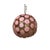 A spectacular Murano glass ceiling lamp in a vibrant pink hue with a gold frame. The combination is truly beautiful,...