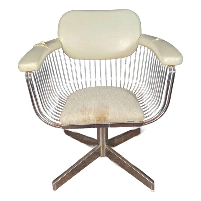 Vintage Warren Platner Designer Arm Chair For Sale